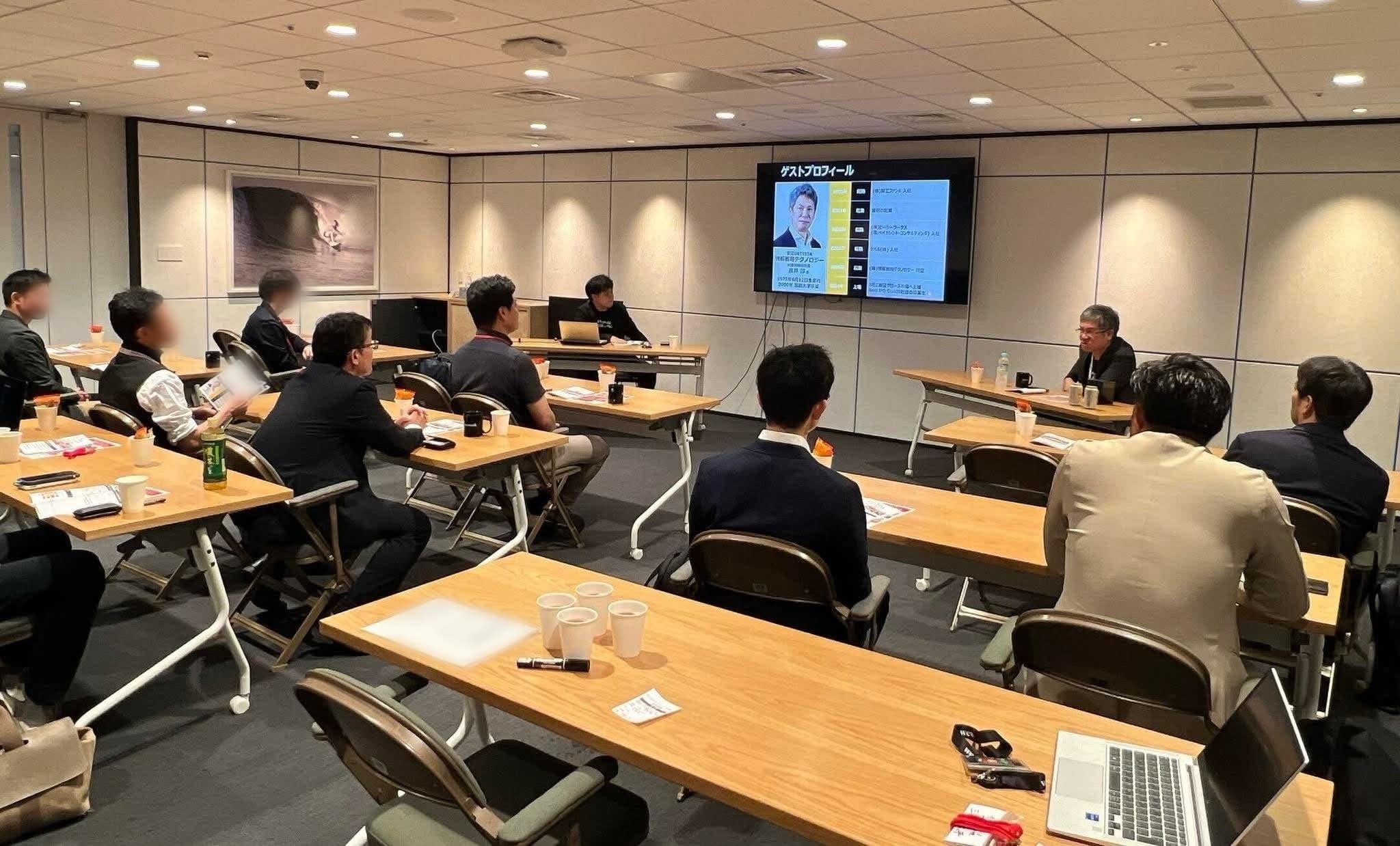東証グロース上場・情報戦略テクノロジー高井社長が登壇する少人数限定勉強会「高井塾」開催レポート